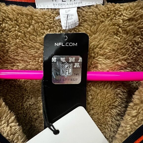 NFL bears team wear by erin andrews teddy pullover jacket - Picture 8 of 10